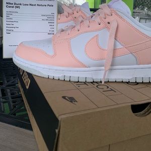 Nike Dunk Low Next Nature Pale Coral (Womens) AUTHENTIC ✅